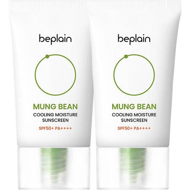 [beplain] Mung Bean Cooling Moisture Sunscreen Set (1+1) SPF 50+ PA++++ 50ml*2EA