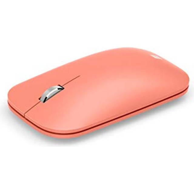 Microsoft Modern Mobile Mouse BlueTrack Bluetooth Compatible with and Surface KTF-00046 Wireless, Thin, Lightweight, (Peach), Windows, Mac, Android,