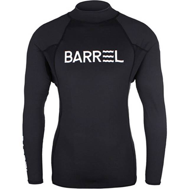Men Swimsuit Swimming T-shirt Beach UV Protection Swimwear Rash Guard Long Sleeve Surfing Diving Swimsuit Surf T-shirt Rashguard