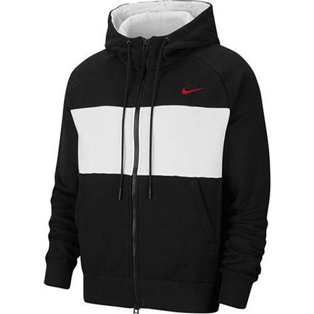 Men's Nike Air Full-Length Zipper Cardigan Fleece Black CJ4820-011 - XXL