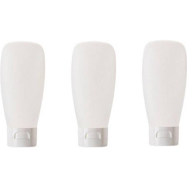 12PCS 100ML/3.3oz Empty Clear Refillable Cosmetic Soft Tube Squeeze Bottle With Flip Cap Makeup Container Shampoo Facial Cleanser Body Cream Bath Cont
