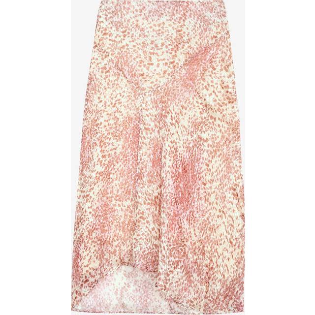 ISABEL MARANT | Lisanne burnout velvet midi skirt | Women | 38 - multicolor (38)