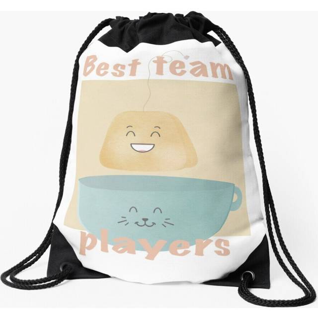 Drawstring Bag Best team players Sport Gym Shoe Backpack