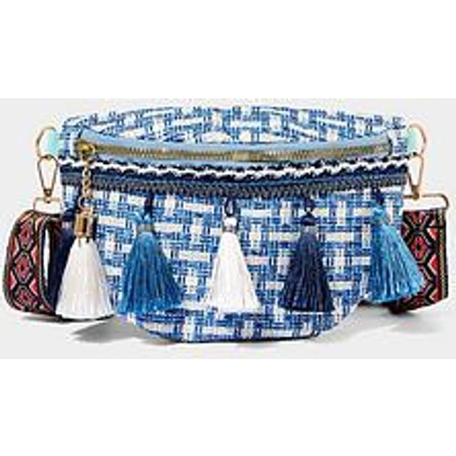 Women's Beach Market Tassel Bum Bag - Blue - by Joe Browns - One Size