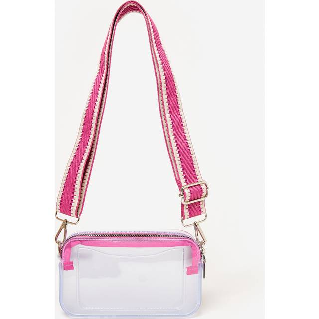 Clear Embroidered Crossbody Bag (N/S)