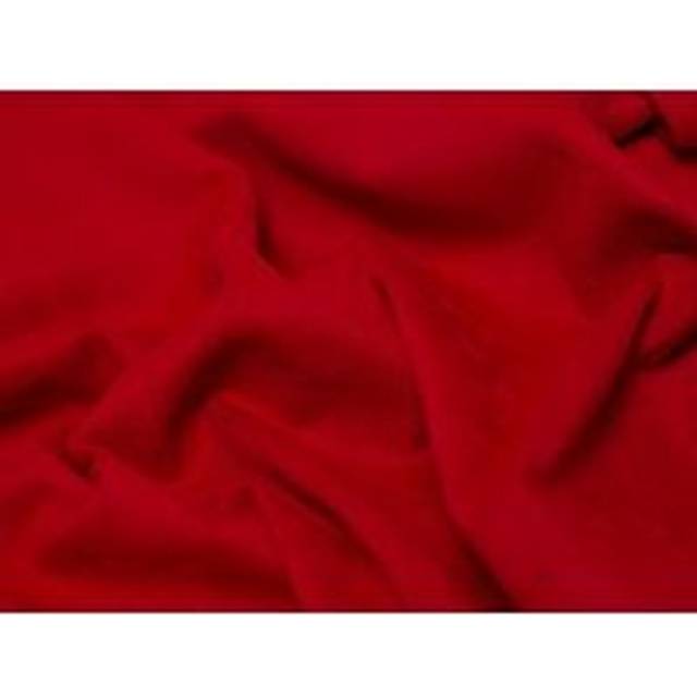 Minerva Core Range Suede Scuba Stretch Knit Fabric Red