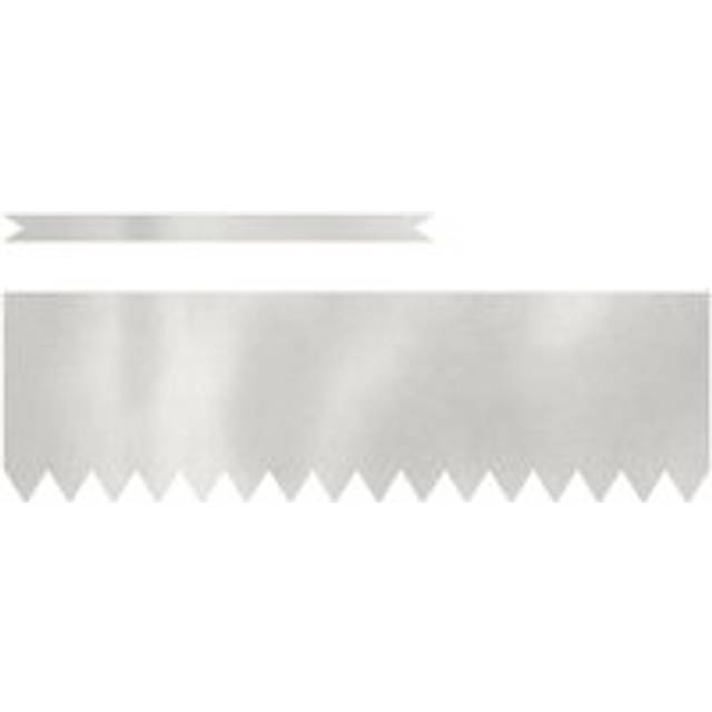 vidaXL Lawn Edgings 50 pcs 100x0,5x30 cm Stainless Steel - Silver