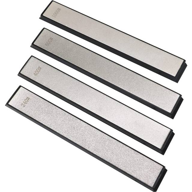 Diamond Sharpening Stone Set,Knife Sharpener System Stones Blade Polishing