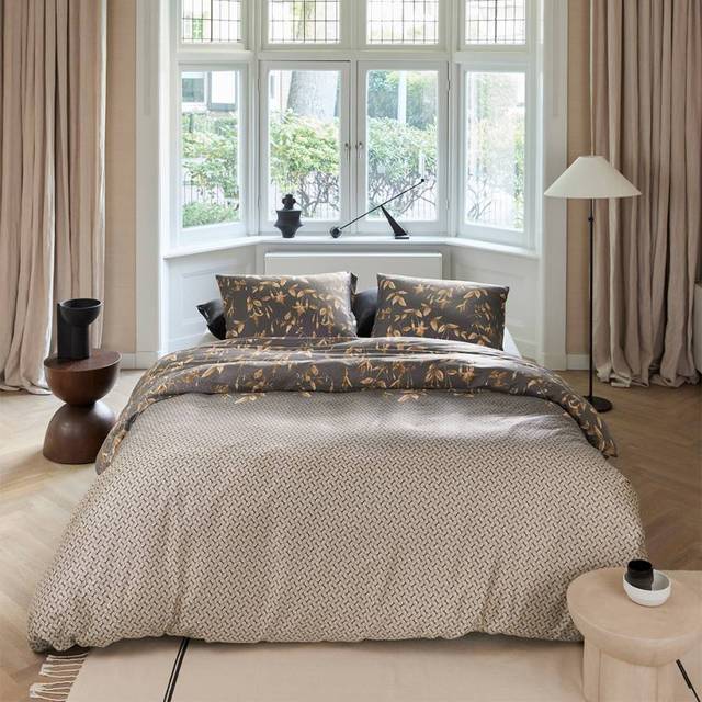 Khai Double Duvet Cover Set - Grey (Double)