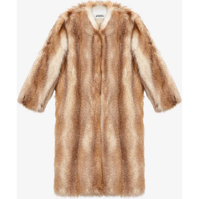 Manteau Alberta - Femme - Naturel - Taille 34 - Isabel Marant