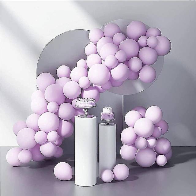 Pastel Balloons, Colour Latex Balloons, Birthday Decoration, Purple