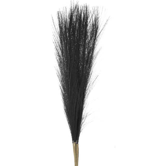 12pcs Faux Pampas Grass,21 Fake Pampas For Wedding Decoration,black