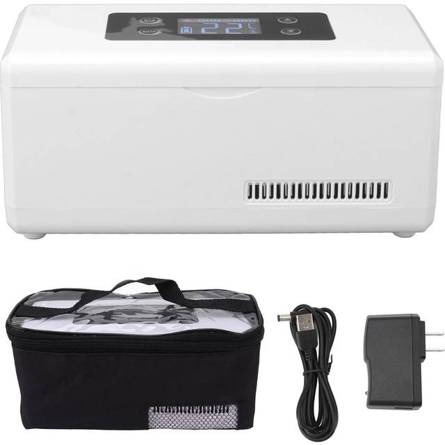 Portable Refrigerator Mini Insulin Cooling Device Insulated Box with USB Cable