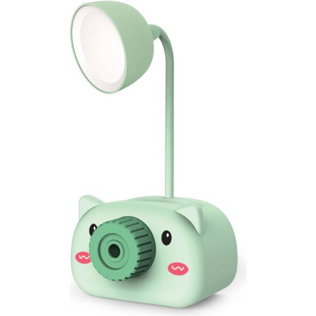 (StyleC) Childrens Holiday Gift With Pencil Sharpener Usb Rechargeable Small Desk Lamp