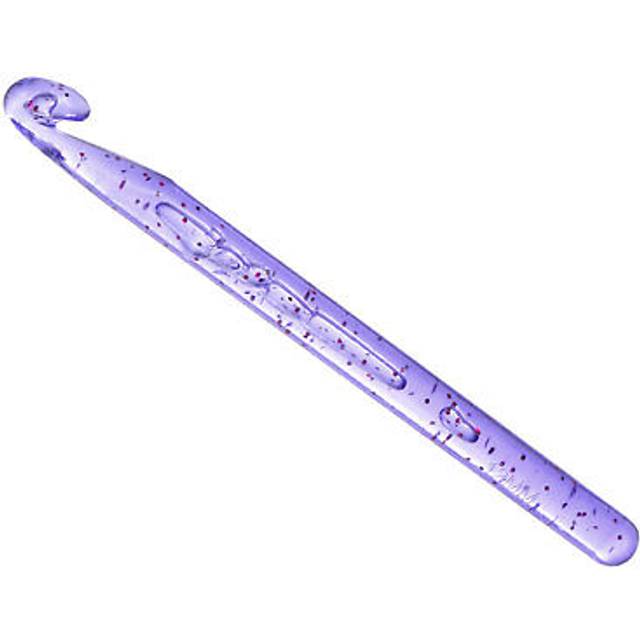 Large Crochet Hooks 12mm Ergonomic Knitting Plastic Crochet Hooks Purple