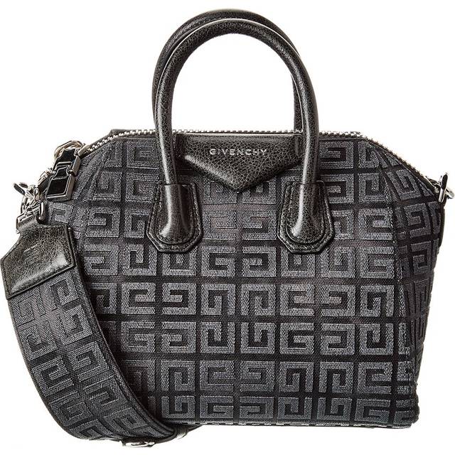 Givenchy Antigona Mini Croc-Embossed Leather Satchel