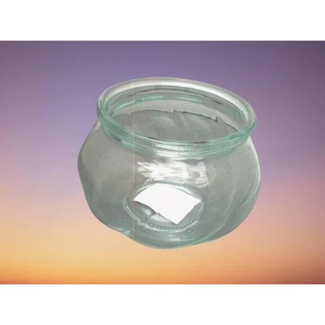 Clear glass flower vase ikea viljestark ornament 8cm
