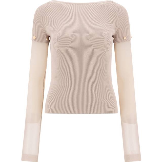 Max Mara Sportmax-T-Shirts Beige-Donna