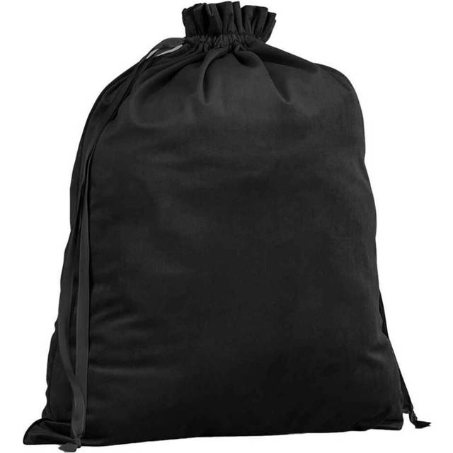 (68cm x 54cm, Black Onyx) Bagbase Plain Velvet Gift Bag