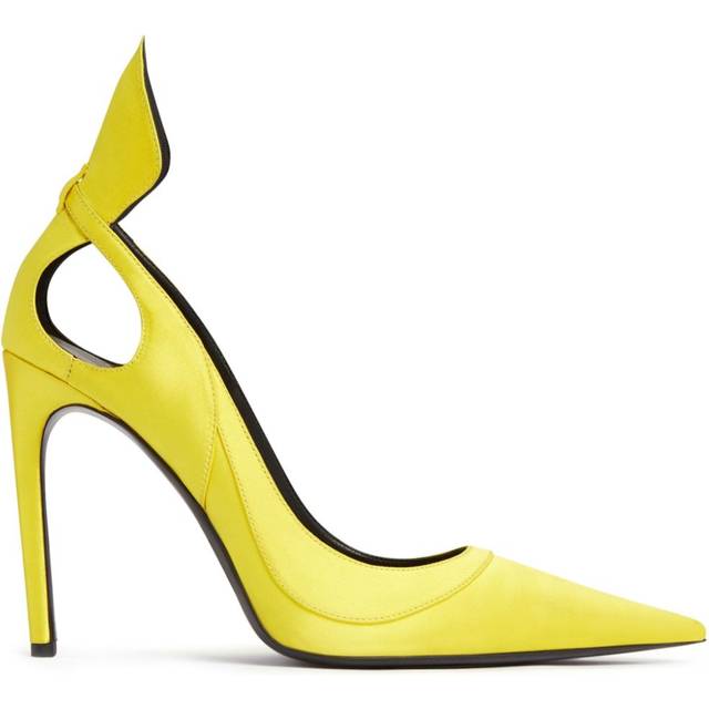 Nina Ricci - satin pumps - women - Silk - 36 - Yellow