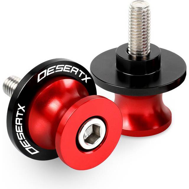 (Red) For Ducati DesertX Desert X 2022 2023 8MM Motorcycle Swing Arm Stand Screw