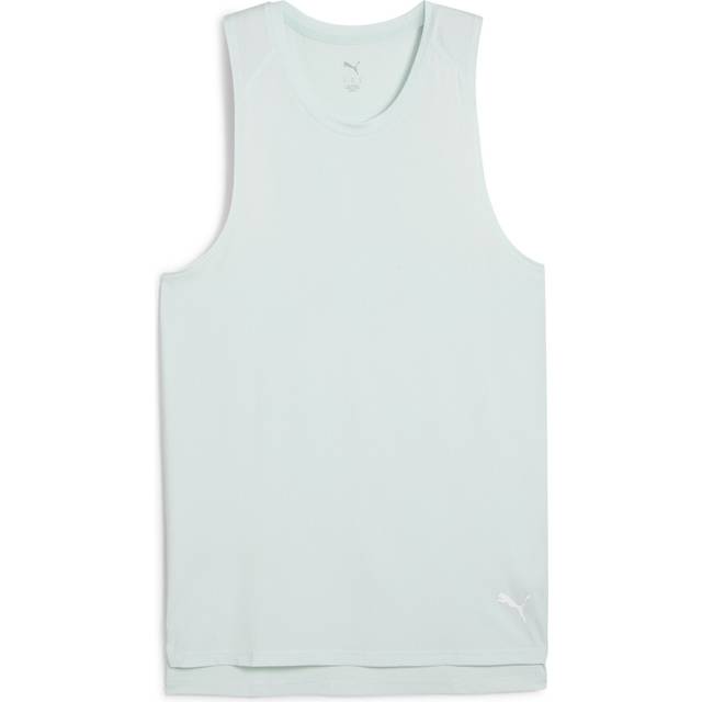 PUMA Graphic Mesh Running Singlet Men Shirt, Peaceful Blue, size Medium (Medium)