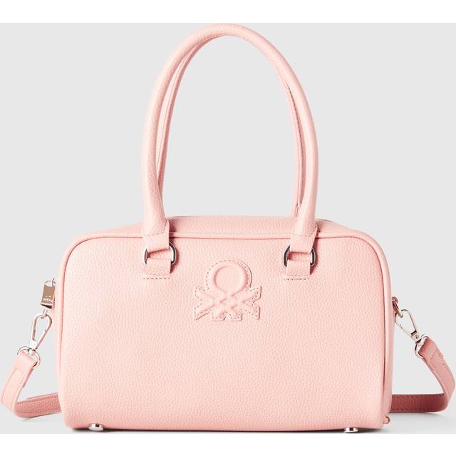 Benetton, Handbag In Imitation Leather, size OS, Pink, Women