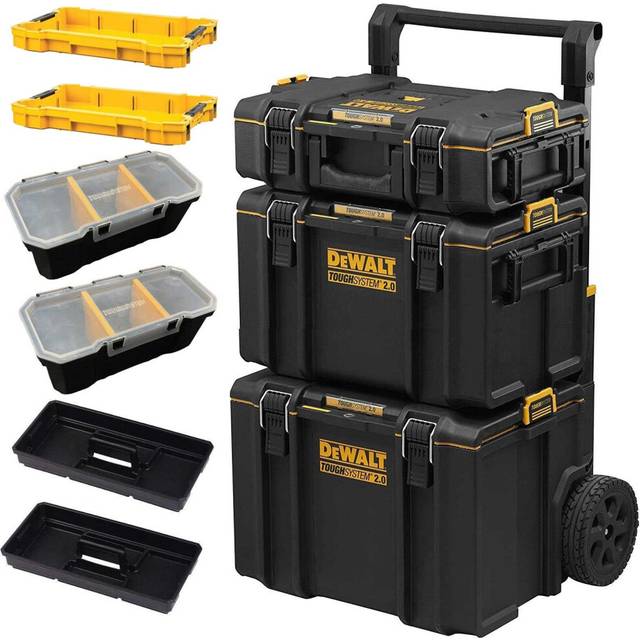 Toughsystem 2 DS450 Mobile Tool Trolley DS400 + DS166 + 2 x DWST83407-1 - Dewalt