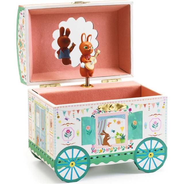 Djeco Speldosa - Roulotte Enchanted Caravan - Djeco - One Size - Speldosa