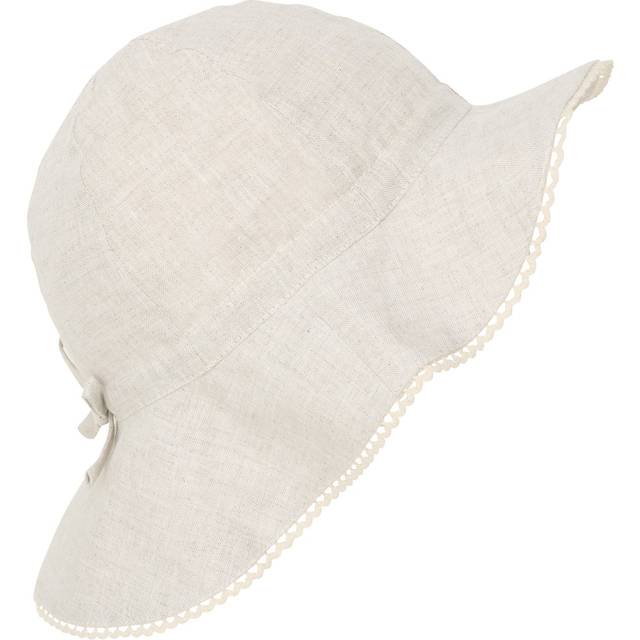 Huttelihut Summer Hat Linen Stl. 50\12-24M unisex - Solhatt Från Magasin - Antique White (50\12-24M)