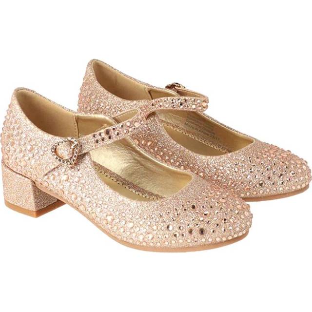 ANGEL'S FACE KIDS - heeled ballerina shoes - kids - Rubber/Polyurethane/Polyurethane - 31 - Pink