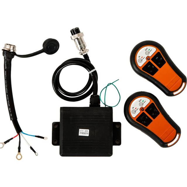 WINCHMAX Wireless Winch Remote Control 12v. Twin handset, Waterproof External Mount Receiver