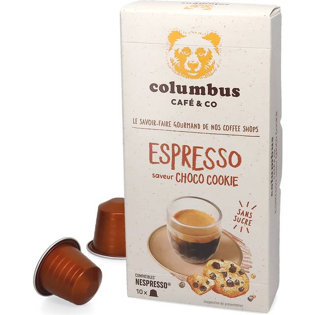 Chocolate Chip Cookie Espresso - Columbus - 10 kapslar till Nespresso®