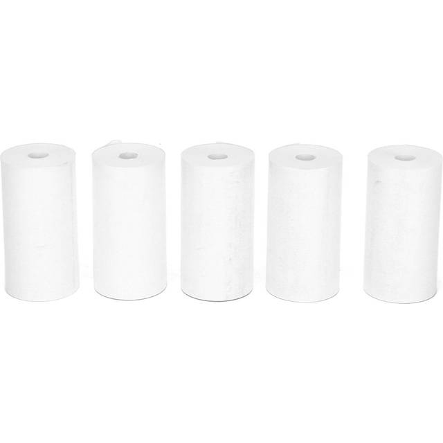 5 Rolls Thermal Printing Paper 57x30mm Clear Smooth Dustproof Small Lightweight Receipt Thermal