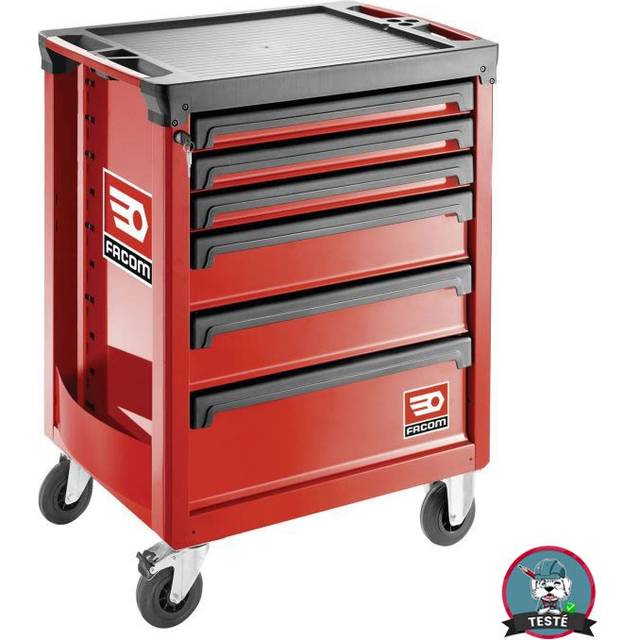 Facom 6 drawer cart for motorcycle spare parts moped accessories