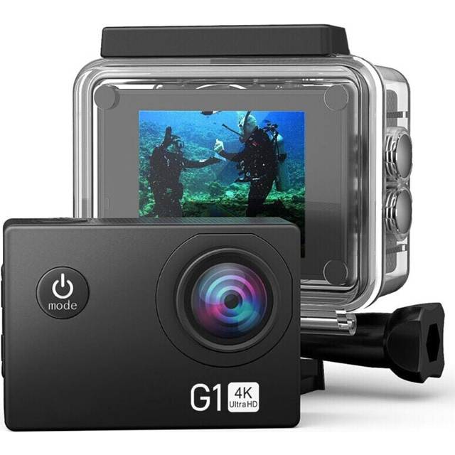 Ultra High Definition Action Camera Waterproof 170 Degree Wide Angle WiFi Outdoor 4K Sports Cam Remote Control Accessories Kit