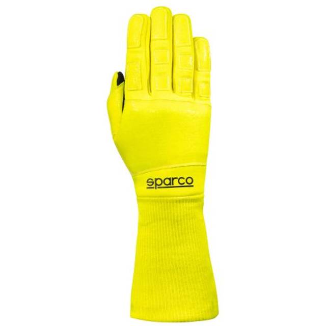 Sparco R-Tide Fireproof Mechanics Gloves - Colour: Fluro Yellow, Size: S, Yellow