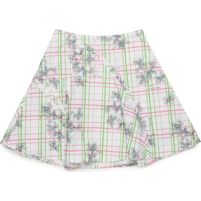 Marni Kids - Greenhouse mini skirt - kids - Cotton - 8 yrs - White