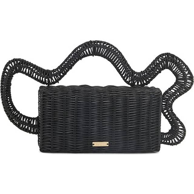 Cult Gaia Elsa Rattan Clutch