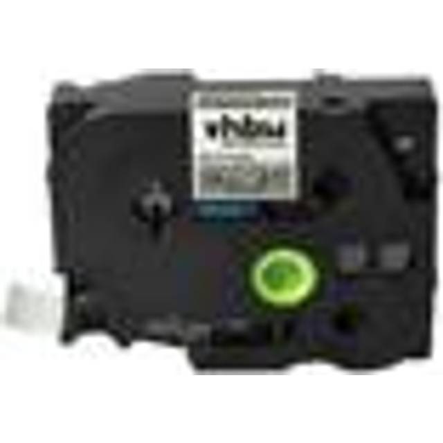vhbw 1x Label Tape compatible with Brother PT D600, D600VP, D450VP, D800W, E100 Label Printer 9 mm, Black on Yellow, Extra Strong