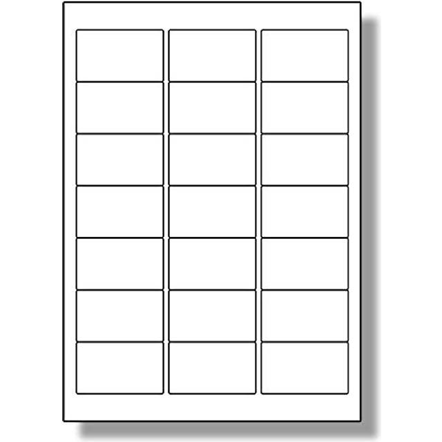 21 Per Page/Sheet 5 Sheets (105 TRANSPARENT Sticky Labels) Label Planet CLEAR GLOSS POLYESTER Self-Adhesive Blank Plain A4 Glossy Premium Printable