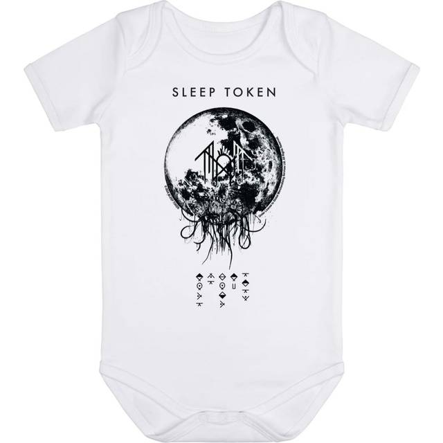 Sleep Token - Back To Eden White Babygrow - Bodysuit - white - 68/74 - 100% Organic Cotton,Jersey