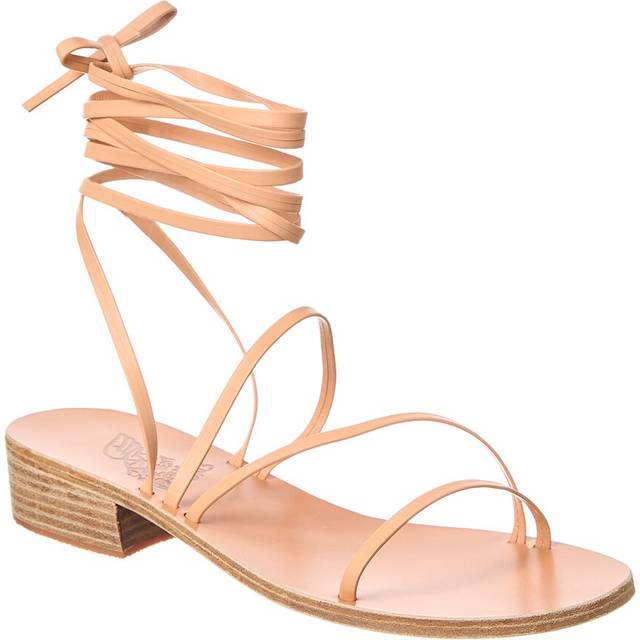 Ancient Greek Sandals Hara Heel Leather Sandal