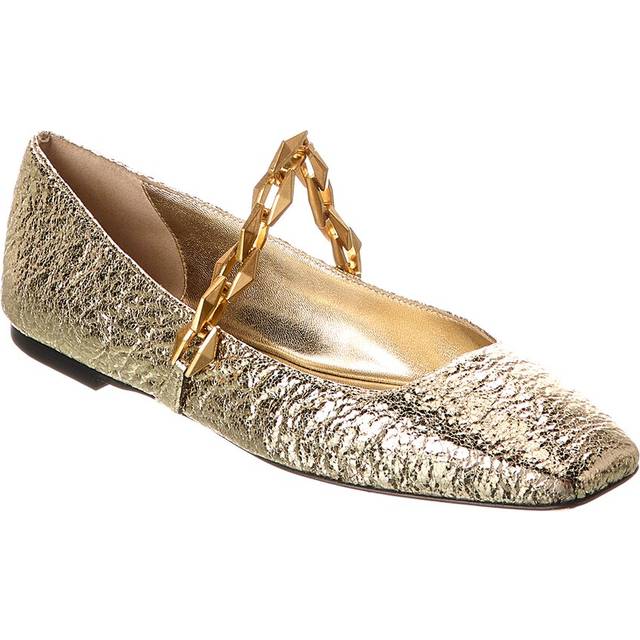 Jimmy Choo Diamond Tilda Leather Flat