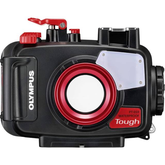 OM System Tough TG-7 (Black) + PT-059 Underwater Case