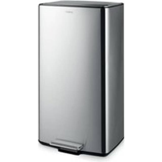 Tower 40L Rectangular Pedal Bin - Ilver