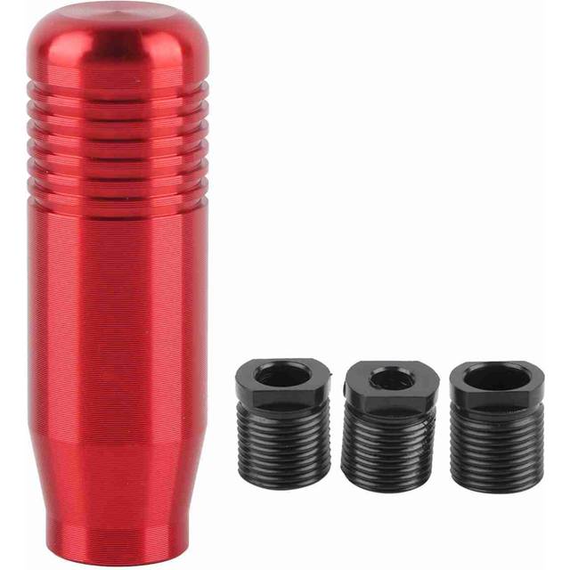 Aluminum Alloy Car Manual Gear Shift Knob Handle Shifter Head 8.5cm for Honda Red red