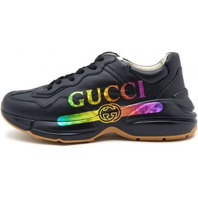 Gucci Rhyton 'Iridescent Logo' 552851-DRW00-1000 - Black - 9