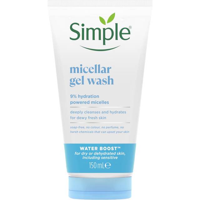 Simple Water Boost Micellar Facial Gel Facial Wash Cleanser