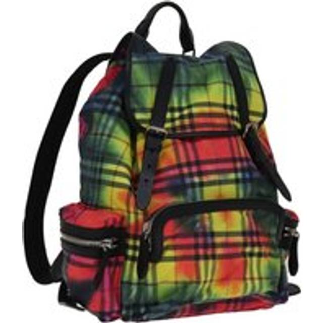Womens Preloved TieDye Check Backpack 8045252 Wo - Multicolour - One Size